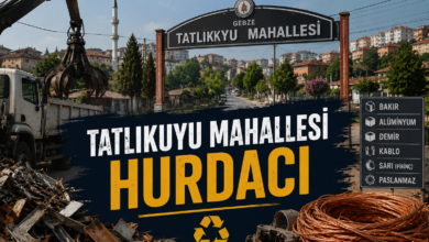 Gebze Tatlukuyu mahallesi hurdacı