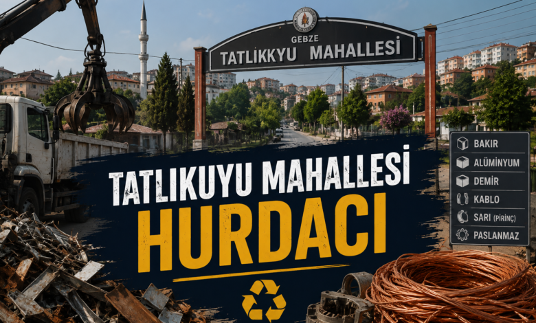 Gebze Tatlukuyu mahallesi hurdacı